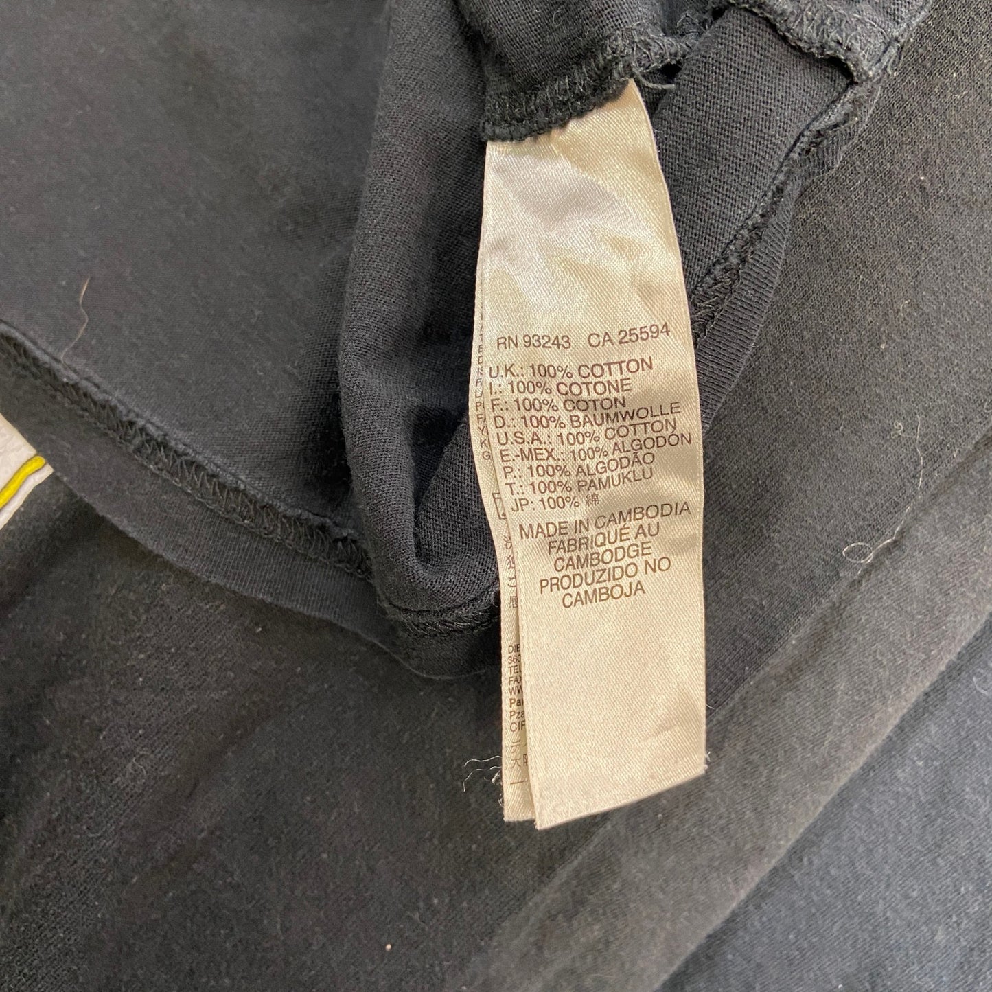 DIESEL　ディーゼル　半袖プリントTシャツ　黒　ブラック　Sサイズ