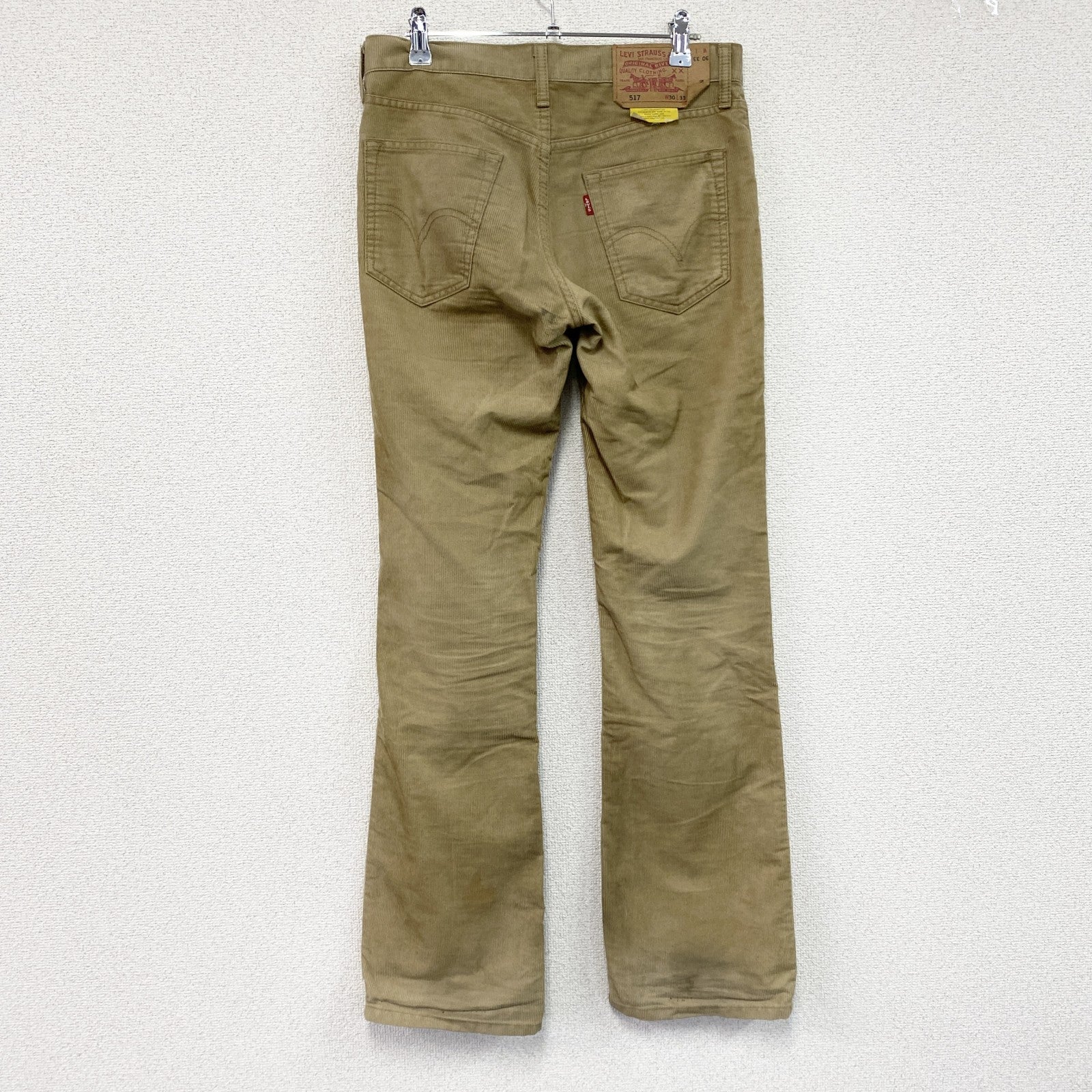Levi's　リーバイス　517　コーデュロイパンツ　キャメル　W30サイズ