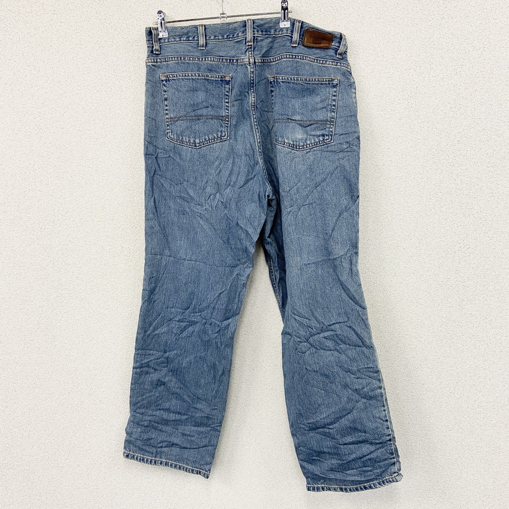L.L.Bean　エルエルビーン　デニムパンツ/ジーンズ　ジップフライ　革パッチ　インディゴ　W36サイズ