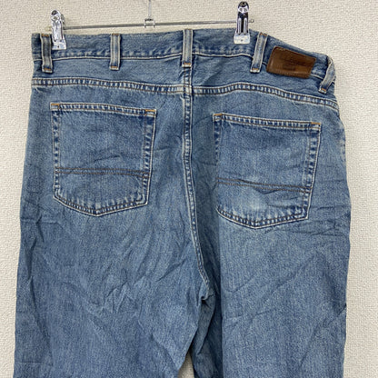 L.L.Bean　エルエルビーン　デニムパンツ/ジーンズ　ジップフライ　革パッチ　インディゴ　W36サイズ