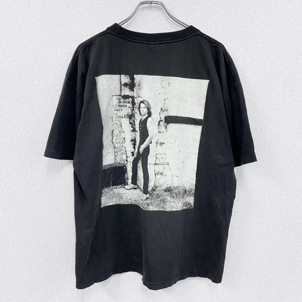 90s　BROCKUM　BONJOVI　ボンジョヴィ　クロスロード　半袖Tシャツ　ヴィンテージ　ブラック　XLサイズ
