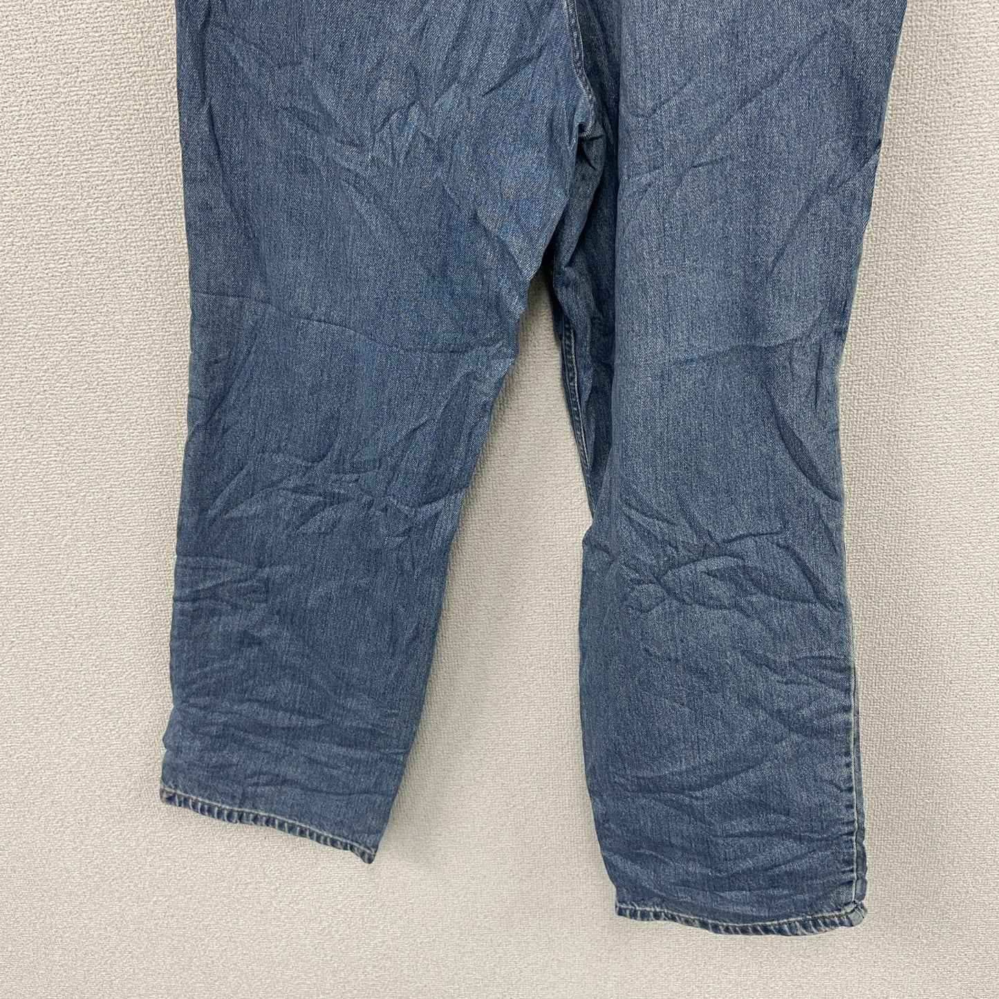 L.L.Bean　エルエルビーン　デニムパンツ/ジーンズ　ジップフライ　革パッチ　インディゴ　W36サイズ