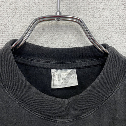 90s～　Metallica　メタリカ　半袖プリントTシャツ　バンドT　REBEL SKULL　黒　ブラック　Lサイズ