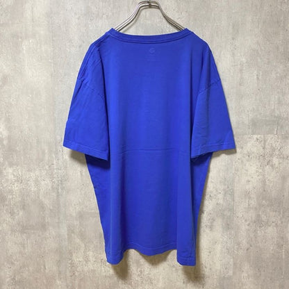 古着 used　NHL　ST.LOUIS　アイスホッケー　半袖刺繍Tシャツ　青　ブルー　スポーツ　オーバーサイズ　XLサイズ
