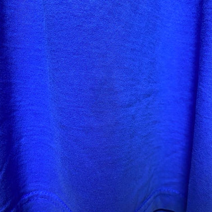 古着 used　NHL　ST.LOUIS　アイスホッケー　半袖刺繍Tシャツ　青　ブルー　スポーツ　オーバーサイズ　XLサイズ