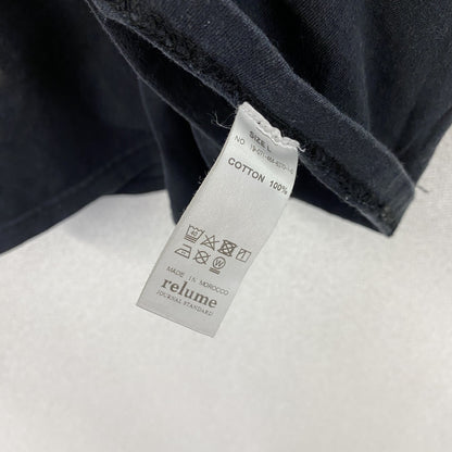 JOURNAL STANDARD relume　ジョージバリス　半袖プリントTシャツ　黒　ブラック　Lサイズ