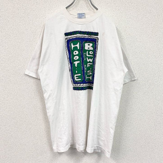 90s　All Sport　半袖プリントTシャツ　ヴィンテージ　シングルステッチ　白　ホワイト　XLサイズ