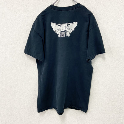 GILDAN　ギルダン　半袖プリントTシャツ　I♡Tシャツ　両面プリント　黒　ブラック　Lサイズ