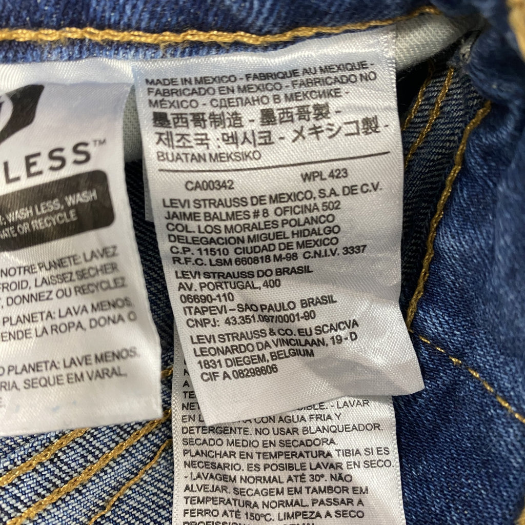 Levi’s　リーバイス　デニムパンツ/ジーンズ　縦落ち　アメカジ　ストレート　インディゴ　W30サイズ