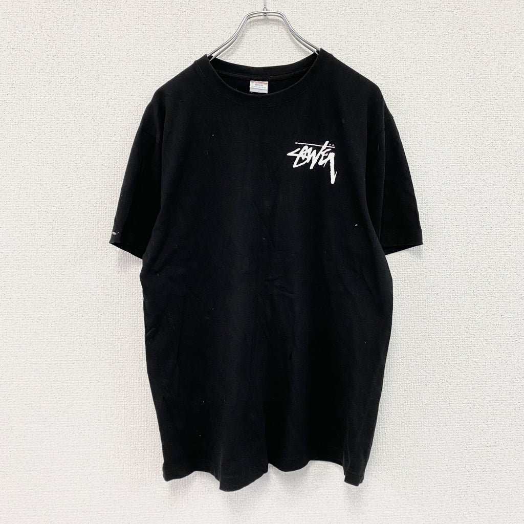 United Athle　ユナイテッドアスレ　半袖プリントTシャツ　パロディ　黒　ブラック　Lサイズ
