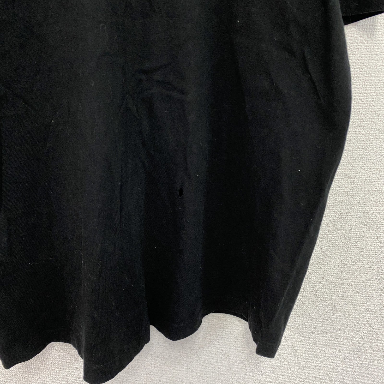 United Athle　ユナイテッドアスレ　半袖プリントTシャツ　パロディ　黒　ブラック　Lサイズ