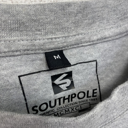 SOUTHPOLE　サウスポール　長袖Tシャツ/ロンT　灰色　グレー　Mサイズ