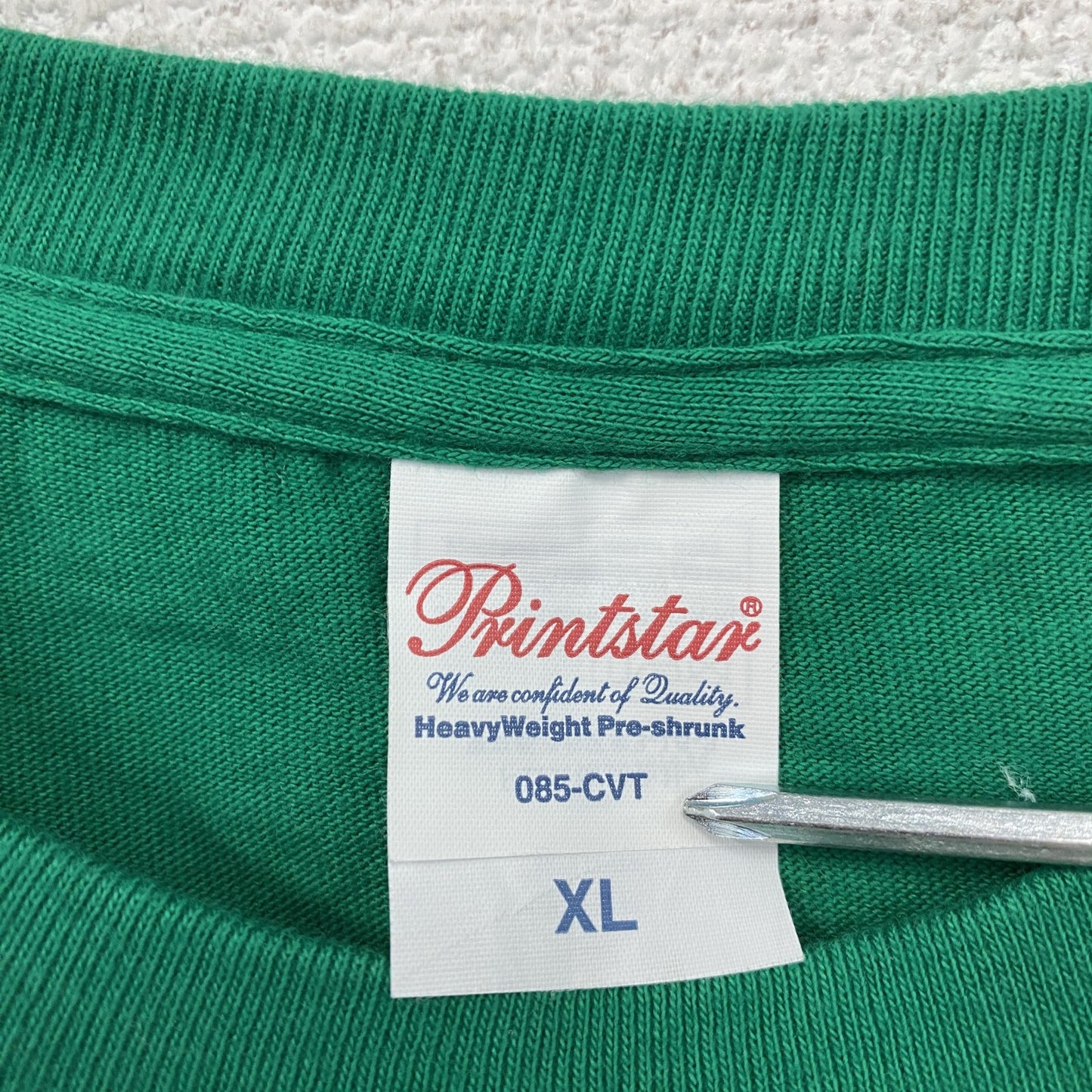 Printstar　プリントスター　007　スペクター　半袖ムービープリントTシャツ　緑　グリーン　XLサイズ　