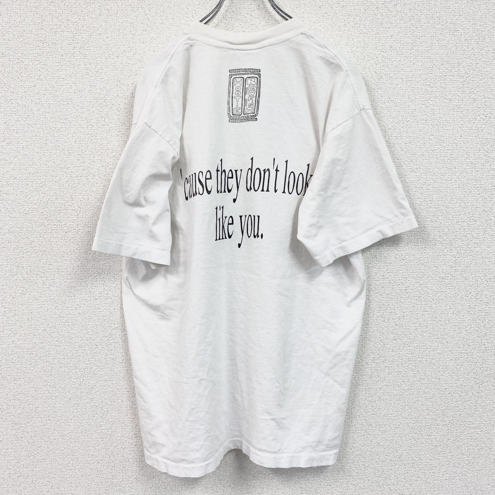 90s　All Sport　半袖プリントTシャツ　ヴィンテージ　シングルステッチ　白　ホワイト　XLサイズ