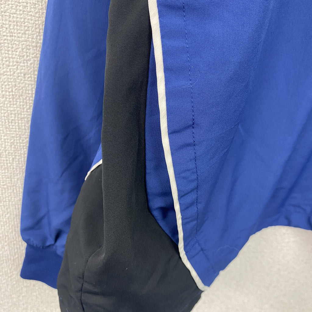 90s　champion　チャンピオン　プルオーバージャケット　ヴィンテージ　カレッジ　青　ブルー　Sサイズ