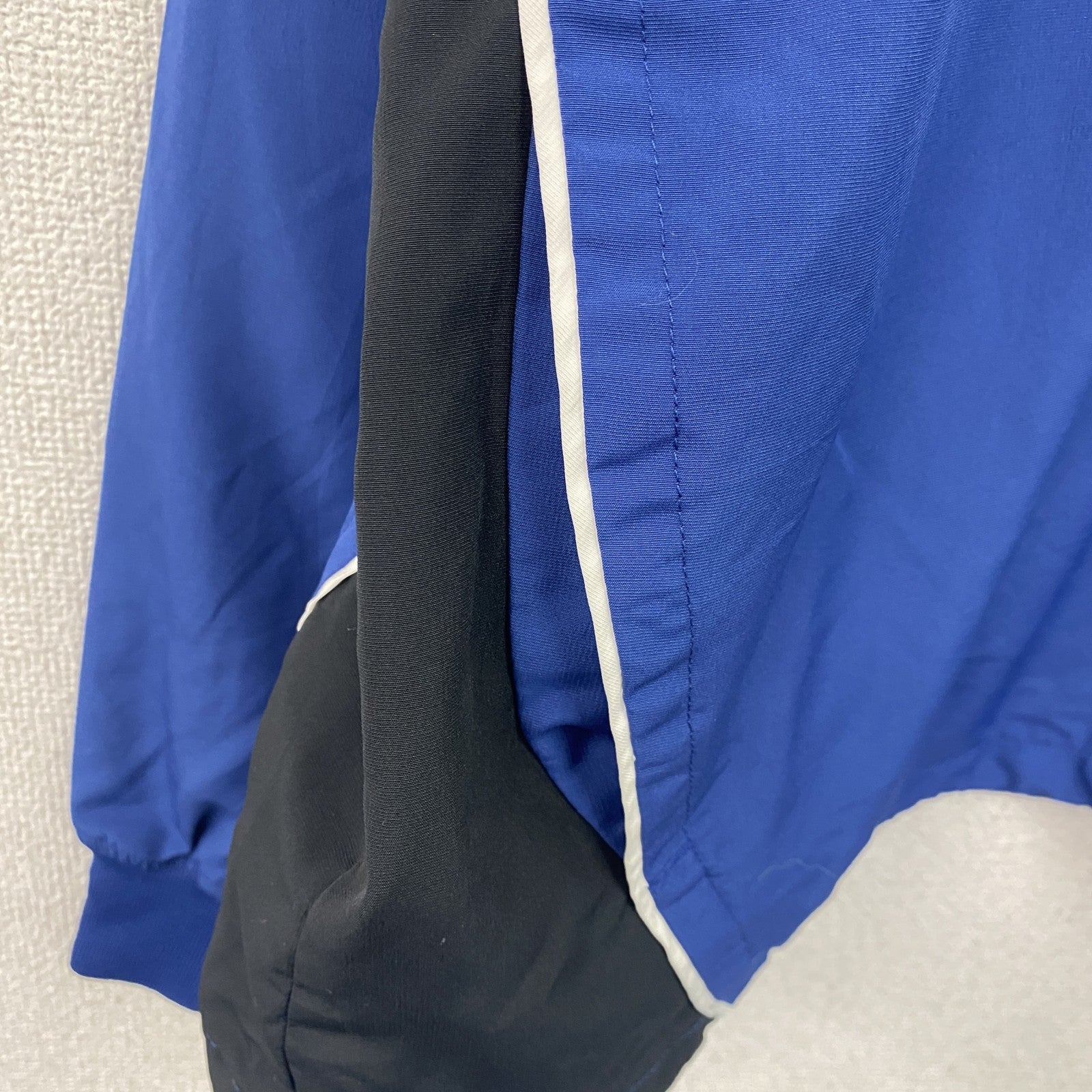 90s　champion　チャンピオン　プルオーバージャケット　ヴィンテージ　カレッジ　青　ブルー　Sサイズ