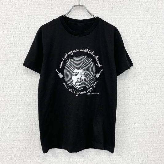 Jimi Hendrrix　ジミヘンドリックス　半袖バンドTシャツ　黒　ブラック　