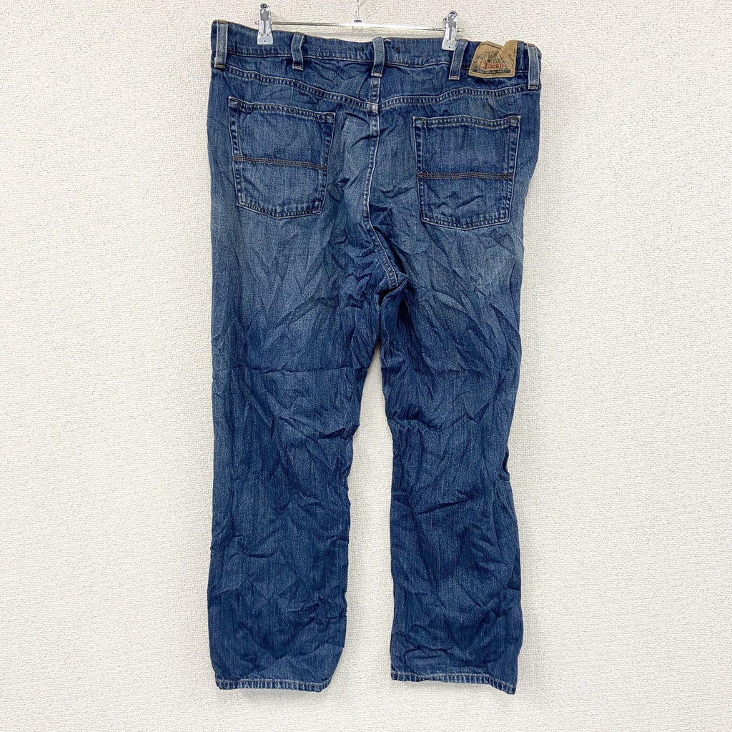 L.L.Bean　エルエルビーン　デニムパンツ/ジーンズ　ジップフライ　縦落ち　インディゴ　W40サイズ
