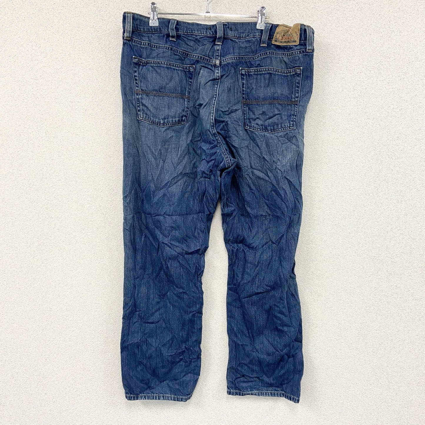 L.L.Bean　エルエルビーン　デニムパンツ/ジーンズ　ジップフライ　縦落ち　インディゴ　W40サイズ