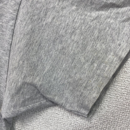 AW　半袖プリントTシャツ　パロディT　唇　灰色　グレー　Lサイズ