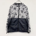 adidas　アディダス　フルジップジャケット　リバーシブル　カモフラ　グレー　黒　ブラック　Mサイズ　