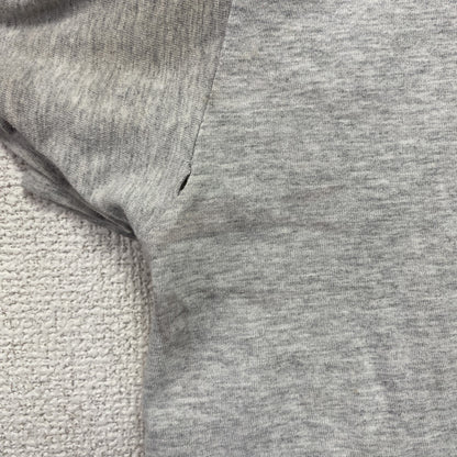 AW　半袖プリントTシャツ　パロディT　唇　灰色　グレー　Lサイズ