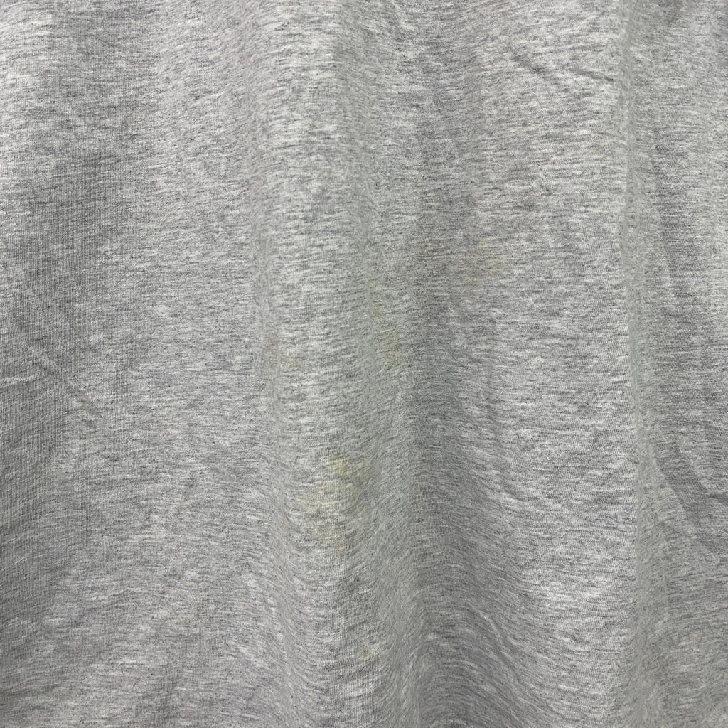 AW　半袖プリントTシャツ　パロディT　唇　灰色　グレー　Lサイズ