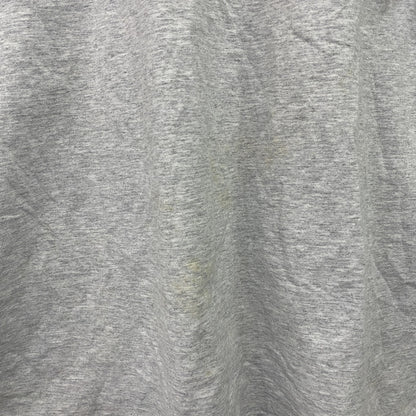 AW　半袖プリントTシャツ　パロディT　唇　灰色　グレー　Lサイズ