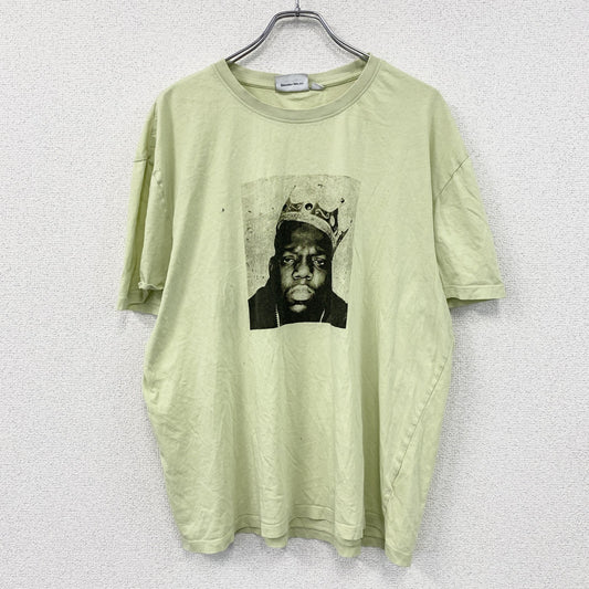 Notorious B.I.G.　半袖プリントTシャツ　ヒップホップ　緑　グリーン　Lサイズ