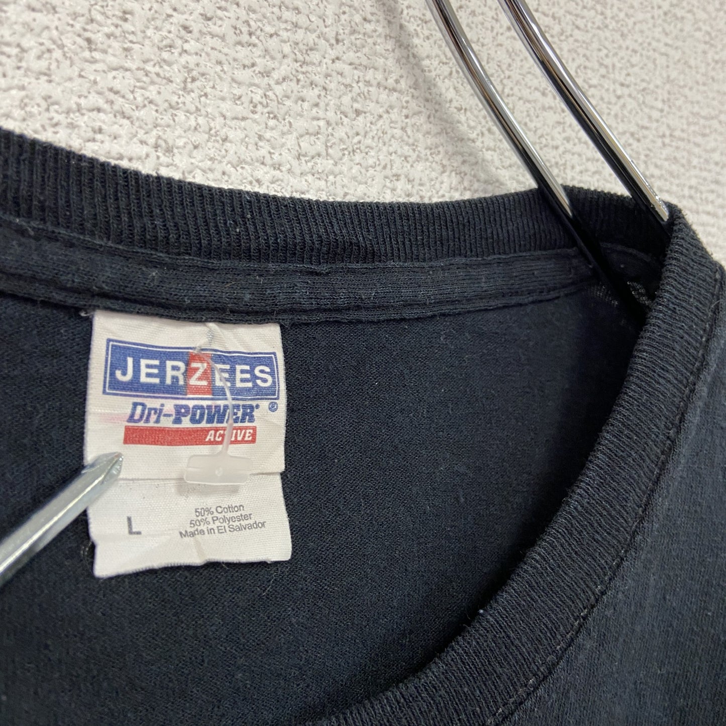 JERZEES　Dri-POWER　SUBWAY　サブウェイ　半袖プリントTシャツ　企業Ｔ　黒　ブラック　Lサイズ