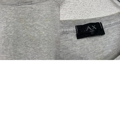 AW　半袖プリントTシャツ　パロディT　唇　灰色　グレー　Lサイズ