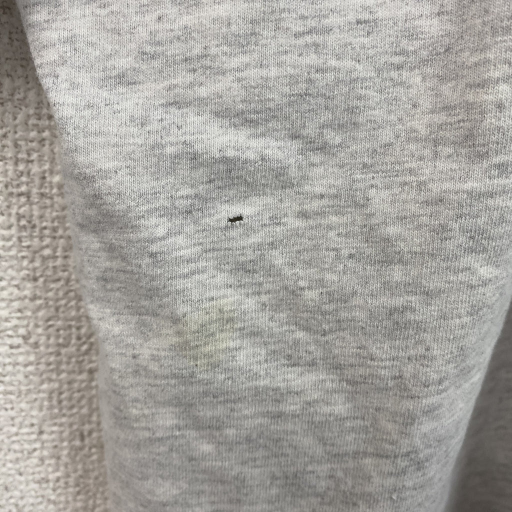 90s　collon club　半袖プリントTシャツ　ヴィンテージ　シングルステッチ　灰色　グレー