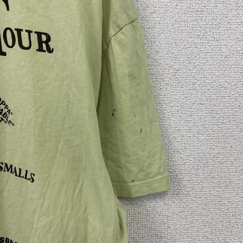 The Notorious B.I.G.　ビギ―　半袖プリントラッパーTシャツ　ヒップホップ　緑　グリーン　Lサイズ