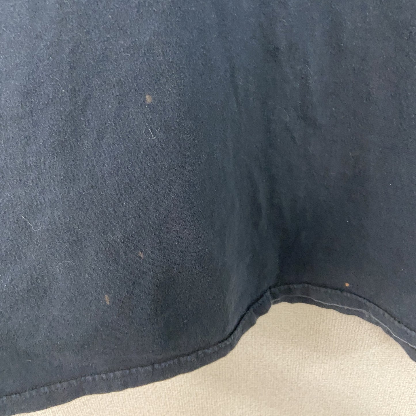 FRUIT OF THE LOOM　フルーツオブザルーム　半袖Tシャツ　パロディT　スーパーマン　ブラック　XLサイズ