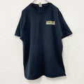 GILDAN　ギルダン　半袖プリントTシャツ　企業T　SANTORO OIL　黒　ブラック　XLサイズ