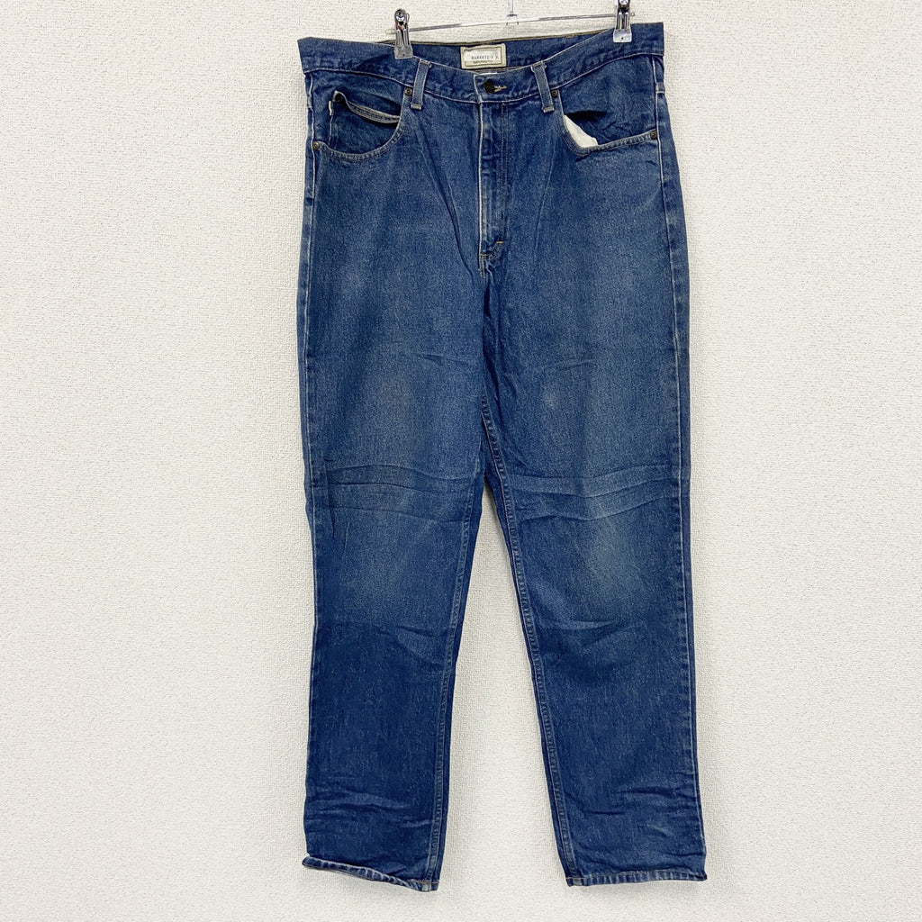 L.L.Bean　エルエルビーン　デニムパンツ/ジーンズ　ジップフライ　革パッチ　インディゴ　W36サイズ
