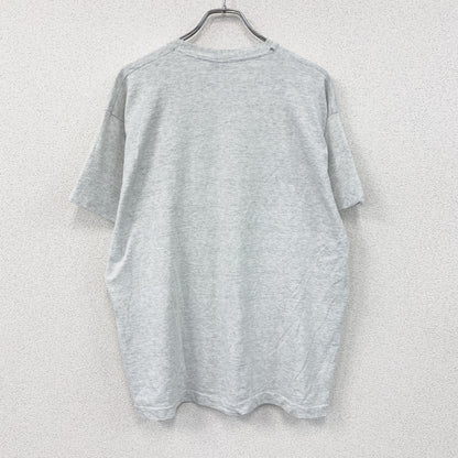 BEST FRUIT OF THE LOOM　半袖プリントTシャツ　シングルステッチ　霜降りグレー　XLサイズ