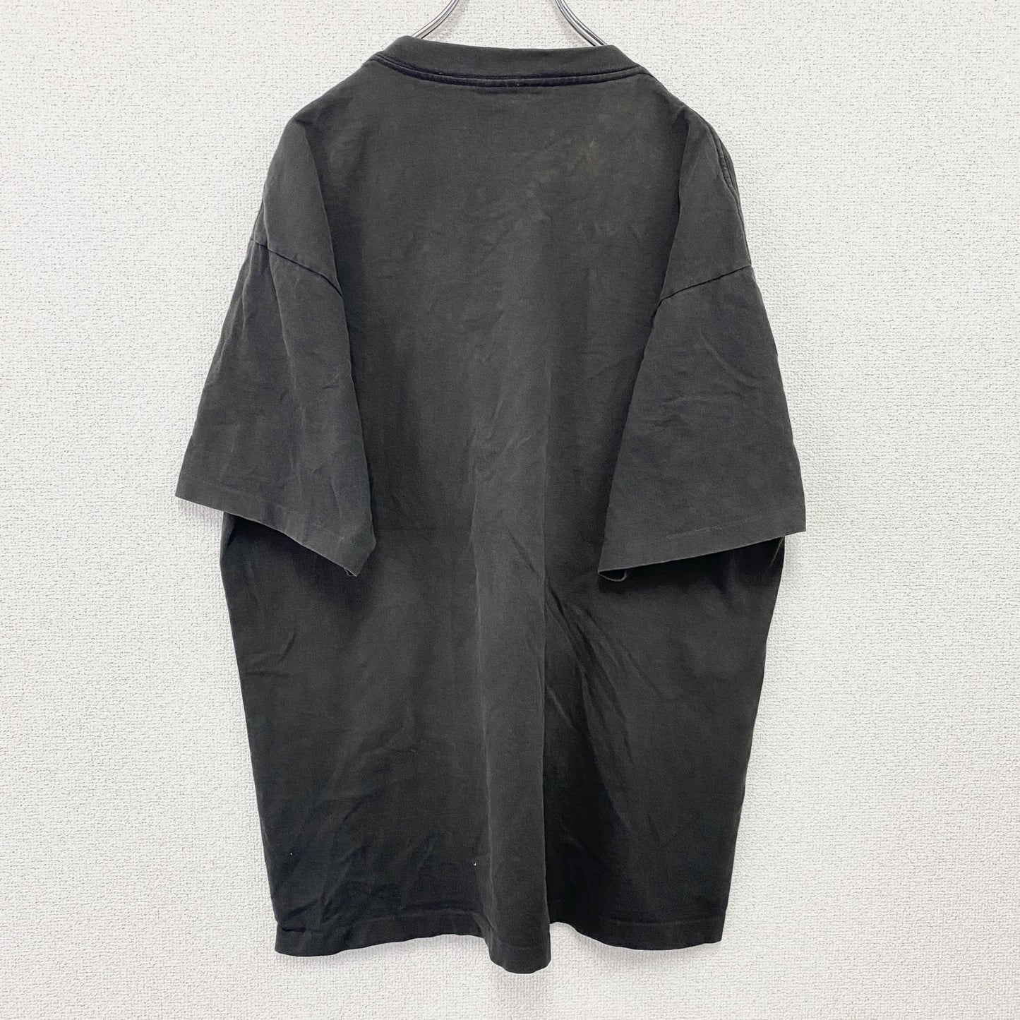 ～90s　Alore　半袖プリントTシャツ　MONEY　シングルステッチ　ヴィンテージ　茶色　ブラウン　XLサイズ