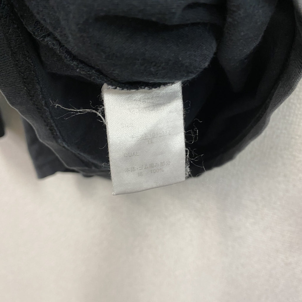 THRUXTON PREMIUM　スラクトンプレミアム　長袖プリントTシャツ/ロンT　黒　ブラック　LLサイズ　