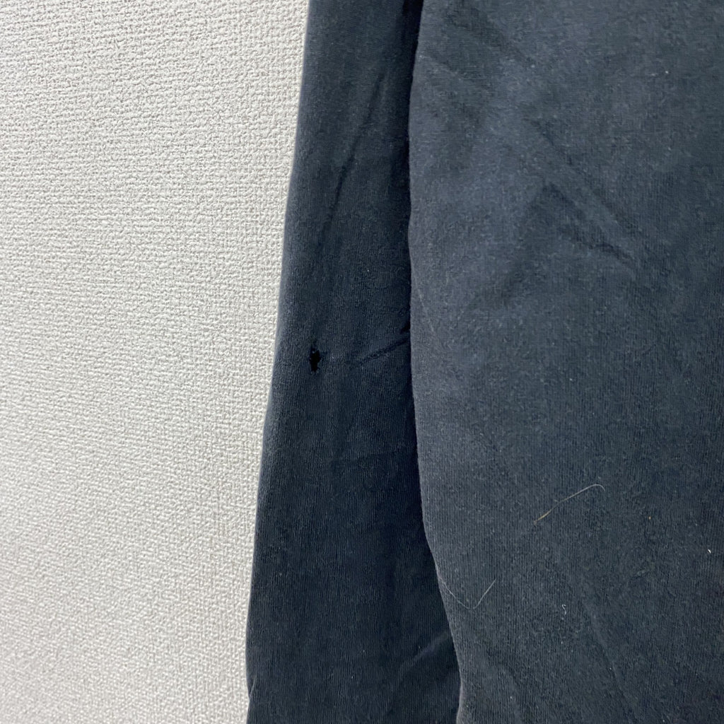 THRUXTON PREMIUM　スラクトンプレミアム　長袖プリントTシャツ/ロンT　黒　ブラック　LLサイズ　