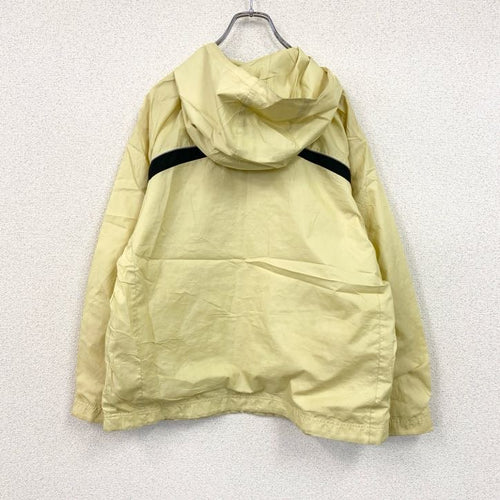 00s　NIKE　ナイキ　ナイロンジャケット　フルジップパーカー　ヴィンテージ　黄　イエロー　Lサイズ
