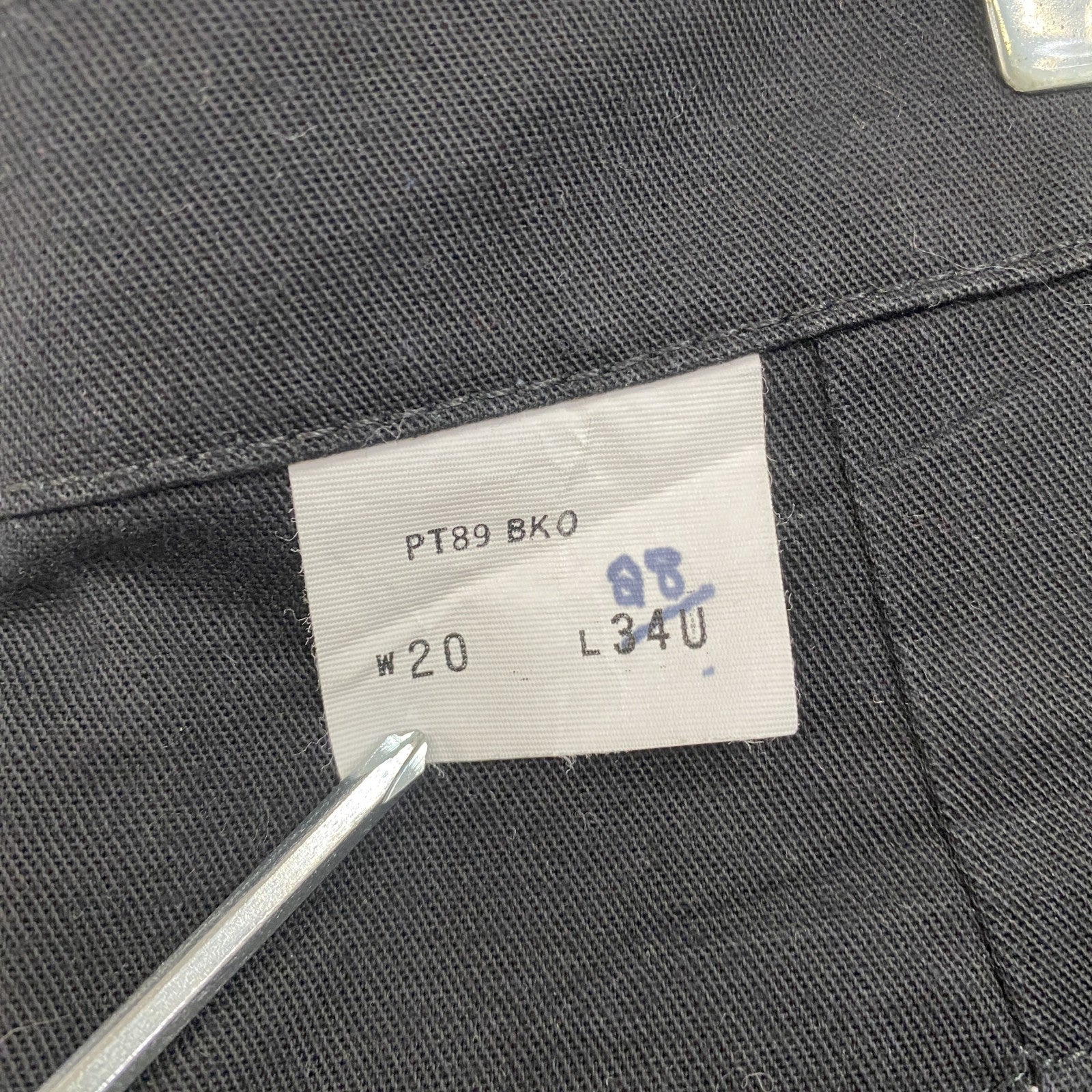 REDKAP　レッドキャップ　カーゴパンツ　ワークパンツ　黒　ブラック　W20サイズ