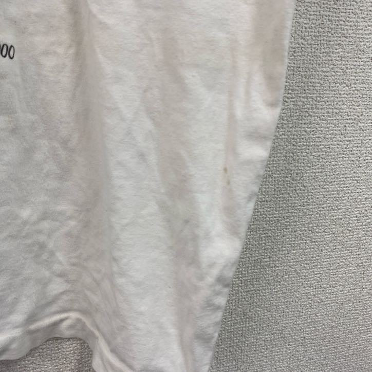 90s　半袖プリントTシャツ　ヴィンテージ　シングルステッチ　白　ホワイト　2XLサイズ