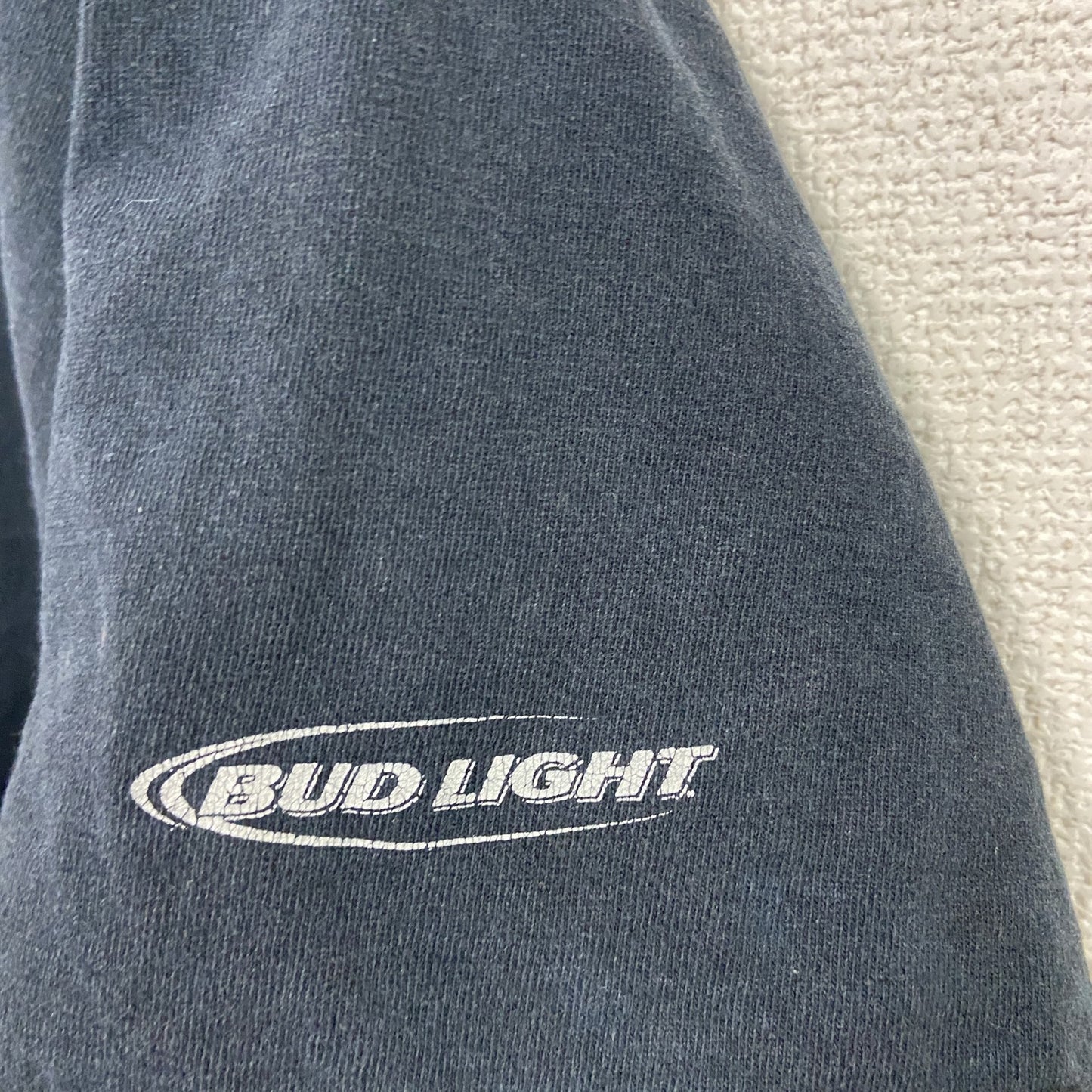 FRUIT OF THE LOOM　フルーツオブザルーム　半袖プリントTシャツ　GENIUS　黒　ブラック　XLサイズ