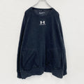 UNDER ARMOUR　アンダーアーマー　スウェット/トレーナー　ラグランスリーブ　黒　ブラック　2XLサイズ
