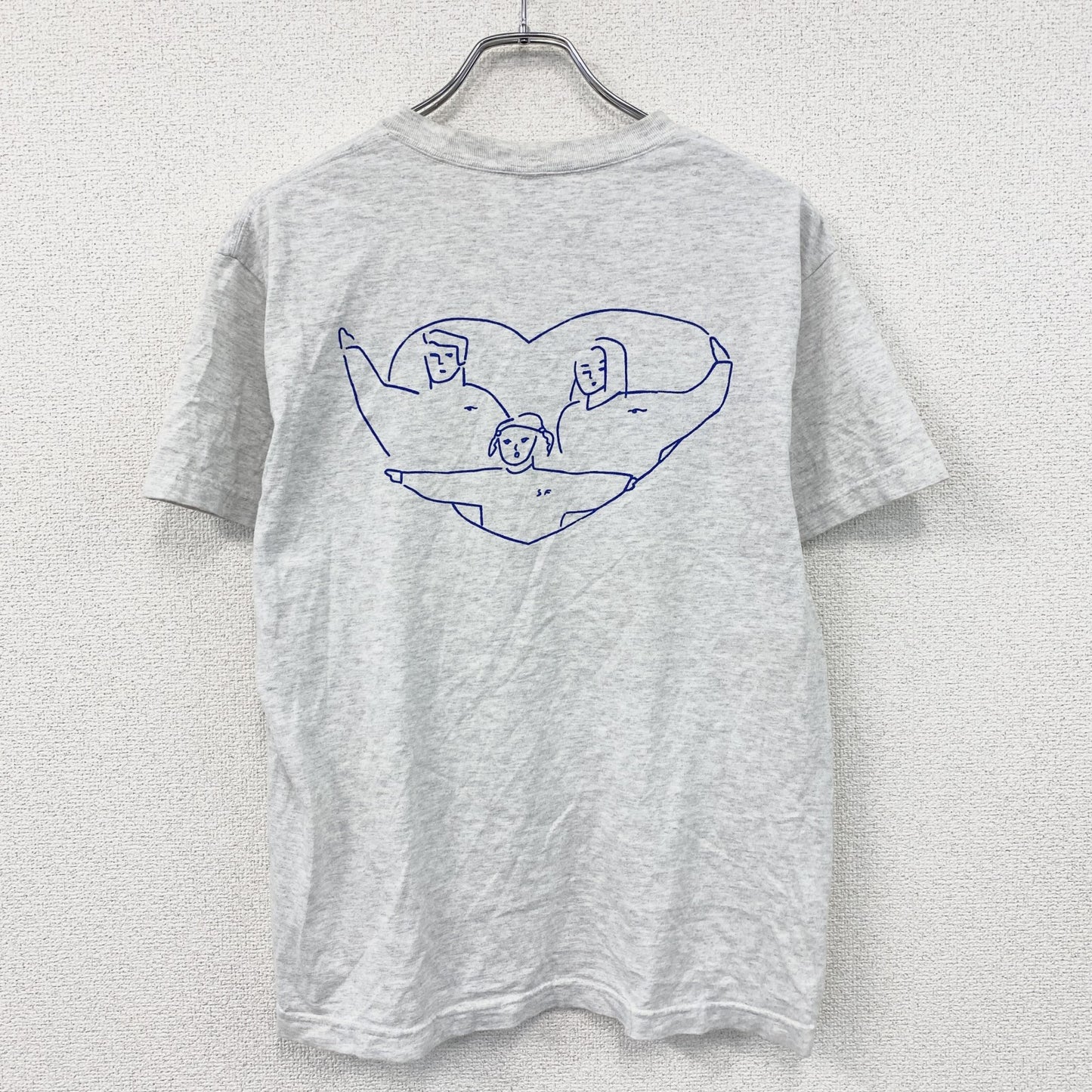 GILDAN　ギルダン　POPCOPY　ポッポコピー　半袖プリントTシャツ　霜降りグレー　Mサイズ　