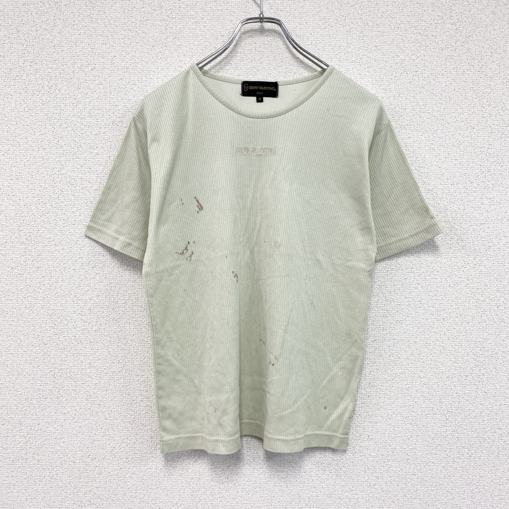 GIANNI VALENTINO　ジャンニヴァレンティノ　半袖Tシャツ　緑　グリーン　Ｍサイズ　