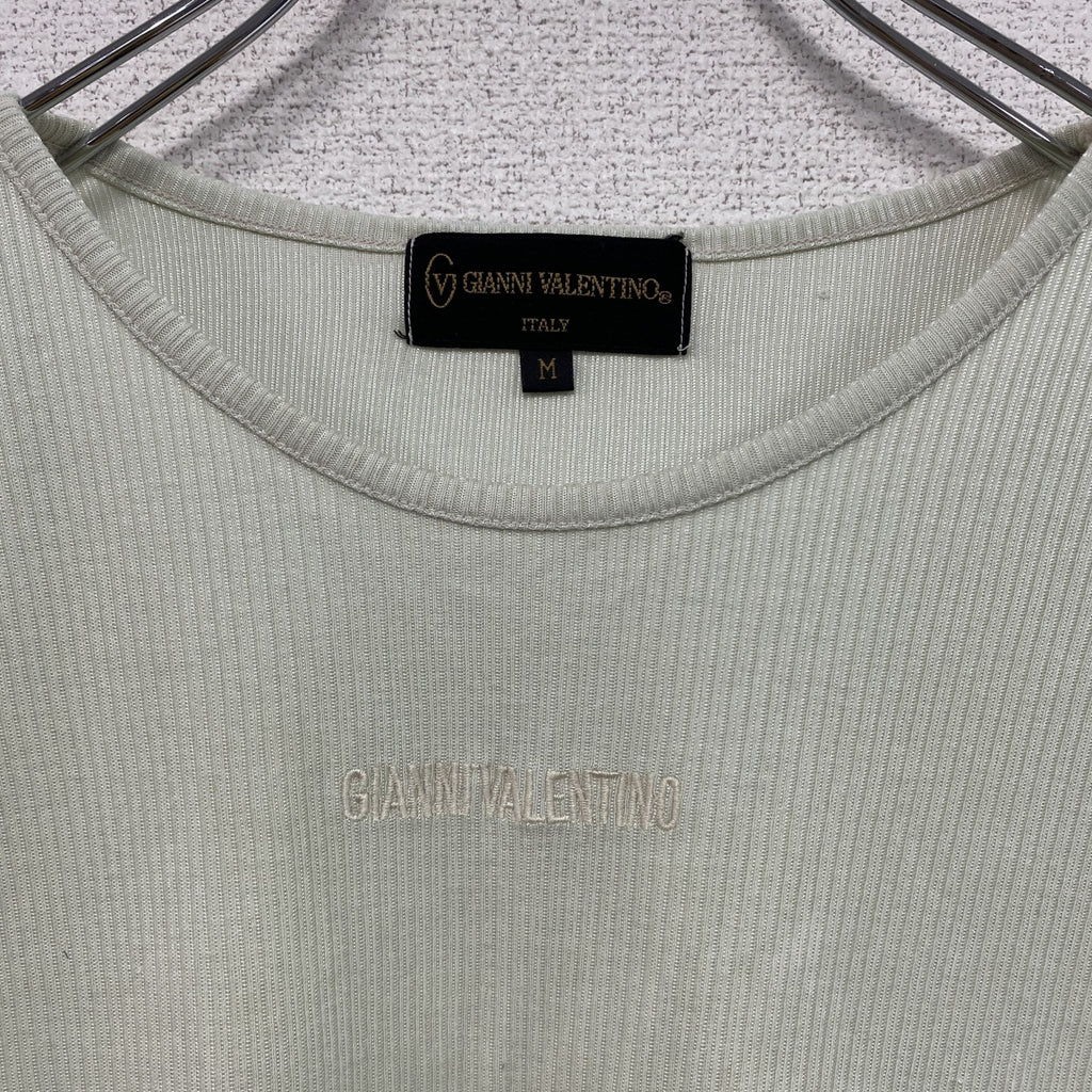 GIANNI VALENTINO　ジャンニヴァレンティノ　半袖Tシャツ　緑　グリーン　Ｍサイズ　