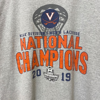 古着 used　GEAR FOR SPORTS　NCAA 2019　半袖プリントTシャツ　グレー　バスケットボール　Lサイズ