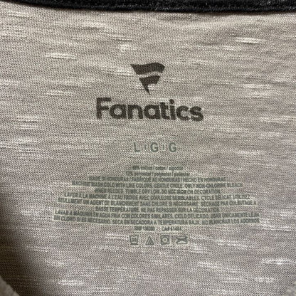 古着 used　Fanatics　ファナティクス　NFL　半袖プリントTシャツ　グレー　レトロ　アメフト　スポーツ　スーパーボウル